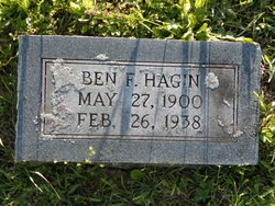 Benjamin Franklin “Ben” Hagin 