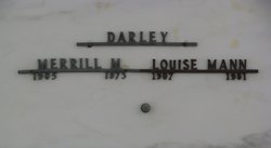 Louise <I>Mann</I> Darley 