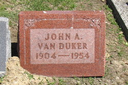 John Archibald Van Duker 