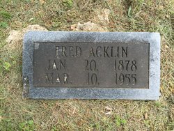 Fred Monroe Acklin 