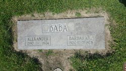 Barbara Louise <I>Lang</I> Baba 