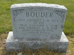 SGT Charles Albert Bouder Jr.
