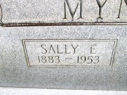 Sally E <I>Cox</I> Mynatt 