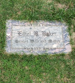 Ethel Barbara <I>Day</I> Baker 