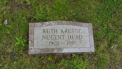 Ruth Harvey <I>Kresge</I> Nugent Head 