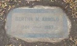 Bertha M. <I>Elliott</I> Arnold 
