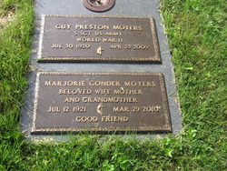Marjorie Lee <I>Gonder</I> Moyers 