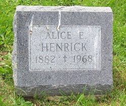 Alice E. <I>Bixler</I> Henrick 