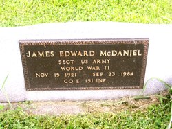 James Edward “Jim” McDaniel 