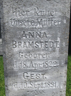 Anna Adelheid <I>Woepse</I> Bramstedt 