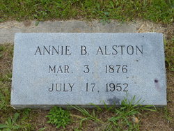 Annie <I>Ballard</I> Alston 