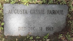 Augusta <I>Gassie</I> Pardue 