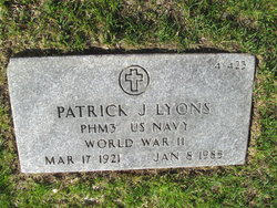 Patrick J Lyons 