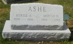 Myrtle Arlene <I>Robertson</I> Ashe 
