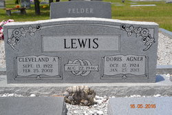 Doris <I>Agner</I> Lewis 