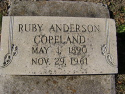Ruby E <I>Anderson</I> Copeland 