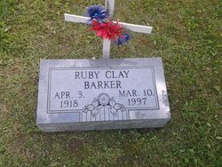 Ruby <I>Clay</I> Barker 