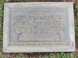 Helen Elizabeth <I>Jones</I> Talbot 