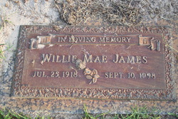 Willie Mae <I>Padgett</I> James 