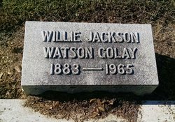 Willie <I>Jackson</I> Watson Golay 