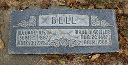 Maude Irene <I>Geisler</I> Bell 