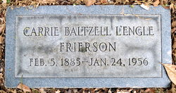 Carrie Baltzell <I>L'Engle</I> Frierson 