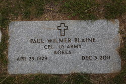 Paul Wilmer Blaine 