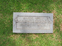 Maurine <I>Abbott</I> Caldwell Erskine 