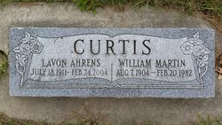 LaVon <I>Ahrens</I> Curtis 