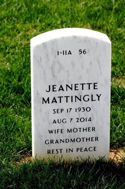 Jeanette <I>Ungar</I> Mattingly 