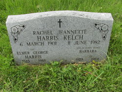 Rachel Jeanette <I>Calendine</I> Harris Kelch 