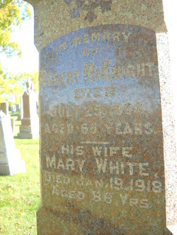 Mary <I>White</I> McKnight 