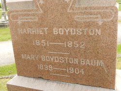 Mary <I>Boydston</I> Baum 