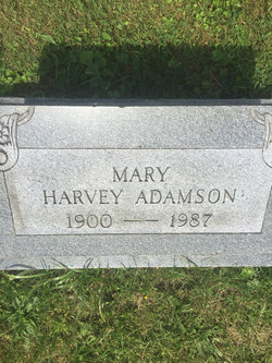 Mary West <I>Harvey</I> Adamson 