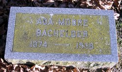 Ada Moore <I>Mansfield</I> Bachelder 