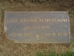 Alta <I>Atkinson</I> Hutchins 
