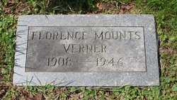 Florence Elizabeth <I>Mounts</I> Verner 