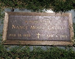 Nancy Jane <I>Moose</I> Cadieu 