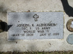 Joseph Killian Alzheimer 