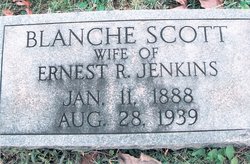Blanche Julia <I>Scott</I> Jenkins 