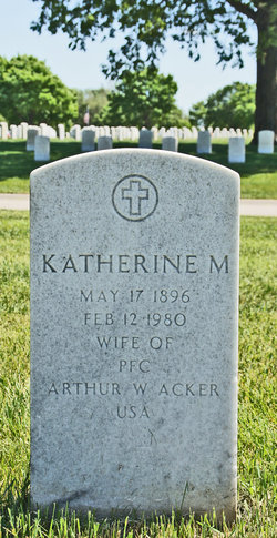 Katherine M <I>McCool</I> Acker 