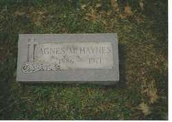 Agnes Marie “Aggie” <I>Jacobsen</I> Haynes 