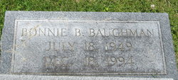 Bonnie Bruce Baughman 