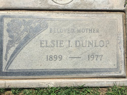 Elsie Inez <I>Herrick</I> Dunlop 