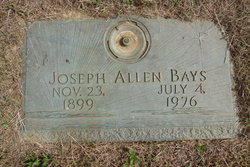 Joseph Allen Bays 