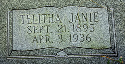 Telitha Jane “Janie” <I>McCormack</I> Butler 