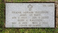 Frank Abram Ralston 