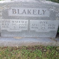 Elizabeth “Lizzie” <I>Wallace</I> Blakely 