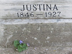 Maria Augusta Christina “Justina” <I>Dietlin</I> Westrick 