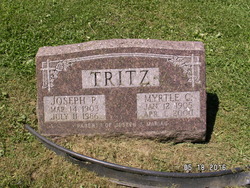 Myrtle Christina <I>Bisanz</I> Tritz 